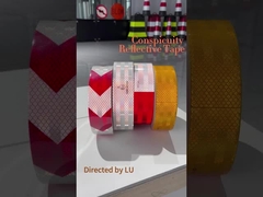 ПЭТ Призматическая 2'X150ft ECE 104r отражательная лента для грузовых автомобилей