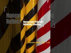 Водонепроницаемая кристаллическая решетка, призматическая отражательная пленка для предупредительной ленты о преграде для транспортных средств