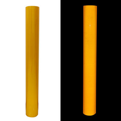 Хорошая цена PMMA Hi Vis Reflective Vinyl Reflective Adhesive Film для дорожных знаков пересечения онлайн