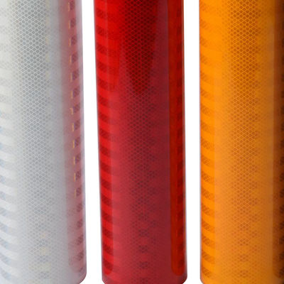 Хорошая цена ODM Adhesive EGP Reflective Sheet Orange Vinyl Для безопасности дорожного движения онлайн