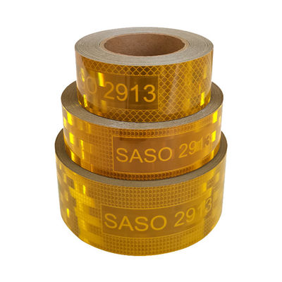 Хорошая цена Наружные рефлекторные ленты SASO 2913 Желтый Оранжевый OEM онлайн