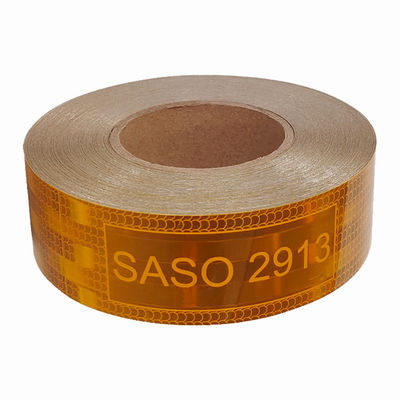 Хорошая цена ЕЭК SASO 2913 Рефлекторная лента Виниловый клейкий лист для грузовых автомобилей онлайн