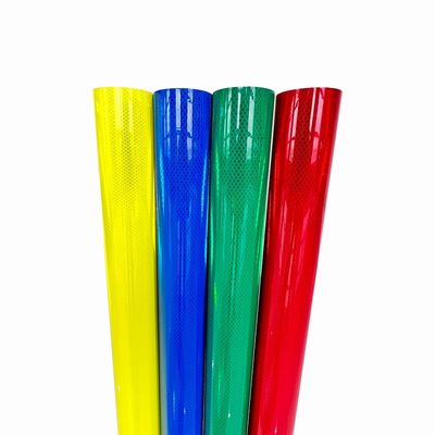 Хорошая цена PMMA Diamond Grade Reflective Sheeting Material Виниловый рулон для предупреждения о безопасности онлайн