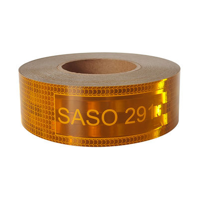Хорошая цена SASO 2913 Алюминированная отражающая лента грузовик отражающая наклейка Саудовская Аравия для безопасности онлайн