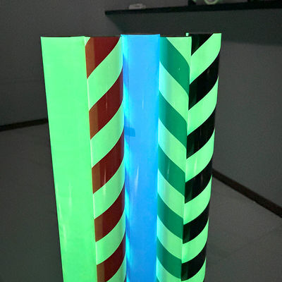 Хорошая цена LU Светит в темноте Предупреждающее Клей Светящийся Флуоресцентный Светящийся Фотофильм Светящаяся Наклейка онлайн