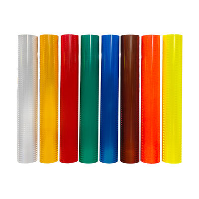 Хорошая цена Микропризматическая светоотражающая пленка ASTM D4956 Тип IV с 10-летней гарантией для дорожных знаков высокой интенсивности онлайн