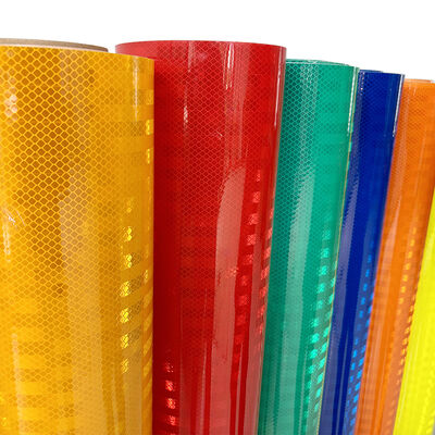 Хорошая цена Микропризматическая светоотражающая пленка из ПЭТ, цифровая печать, атмосферостойкая для дорожных знаков онлайн