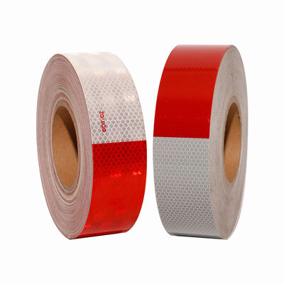 Хорошая цена DOT-C2 одобренная микропризматическая отражающая лента безопасности с 10-летним сроком службы для грузовых автомобилей и прицепов онлайн