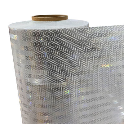 Хорошая цена Белый высокоинтенсивный призматический отражательный лист с 10-летним сроком службы ASTM D4956 тип IV для дорожных знаков онлайн